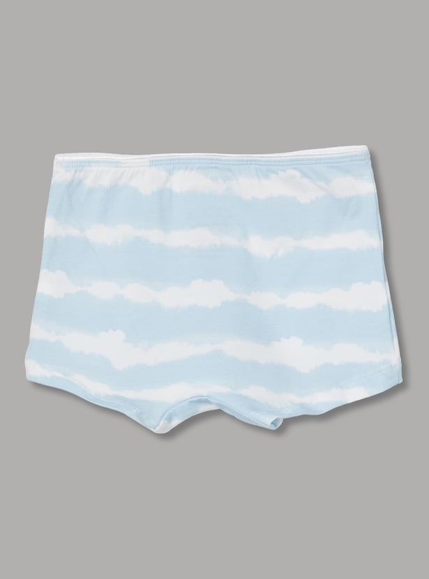 FAME FOREVER Girls Printed Boy Shorts Panties - Pack of 3