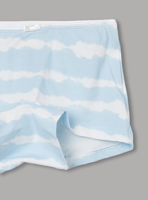 FAME FOREVER Girls Printed Boy Shorts Panties - Pack of 3