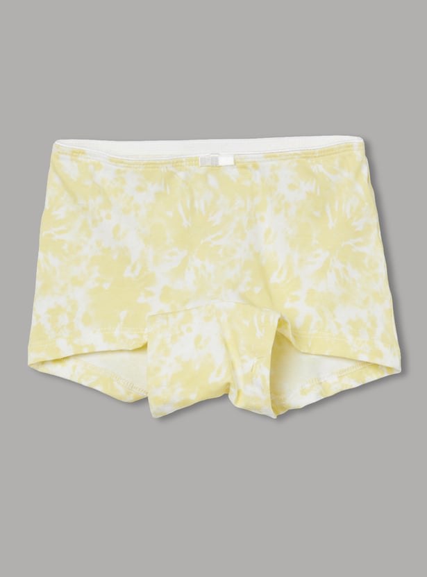 FAME FOREVER Girls Printed Boy Shorts Panties - Pack of 3