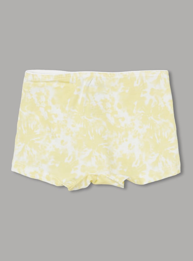 FAME FOREVER Girls Printed Boy Shorts Panties - Pack of 3
