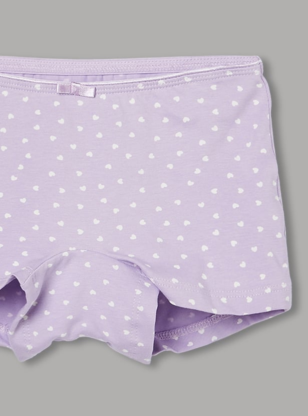 FAME FOREVER Girls Printed Hipster Panties - Pack of 3