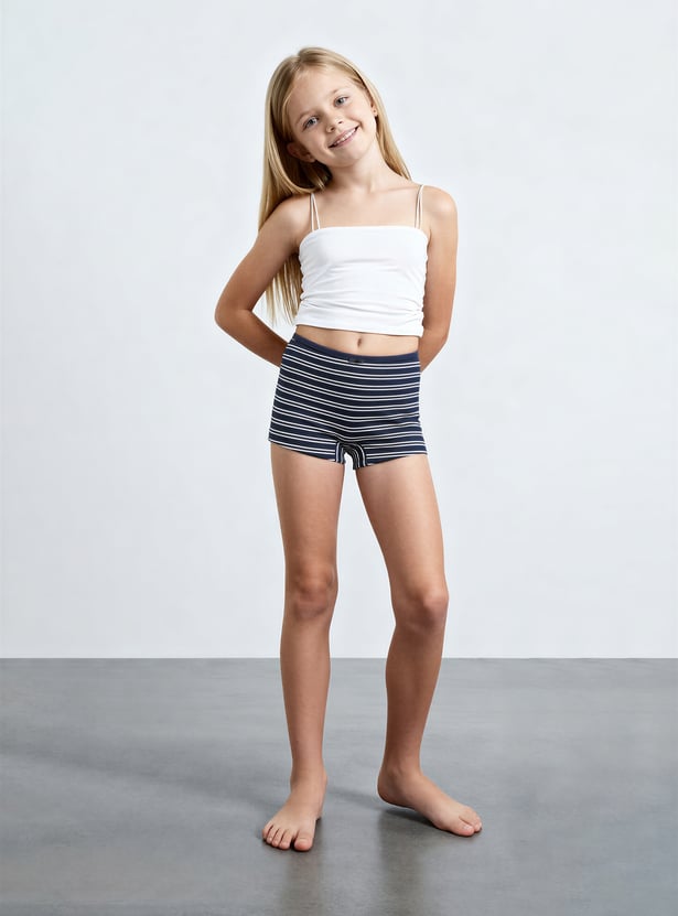 FAME FOREVER Girls Printed Hipster Panties - Pack of 3