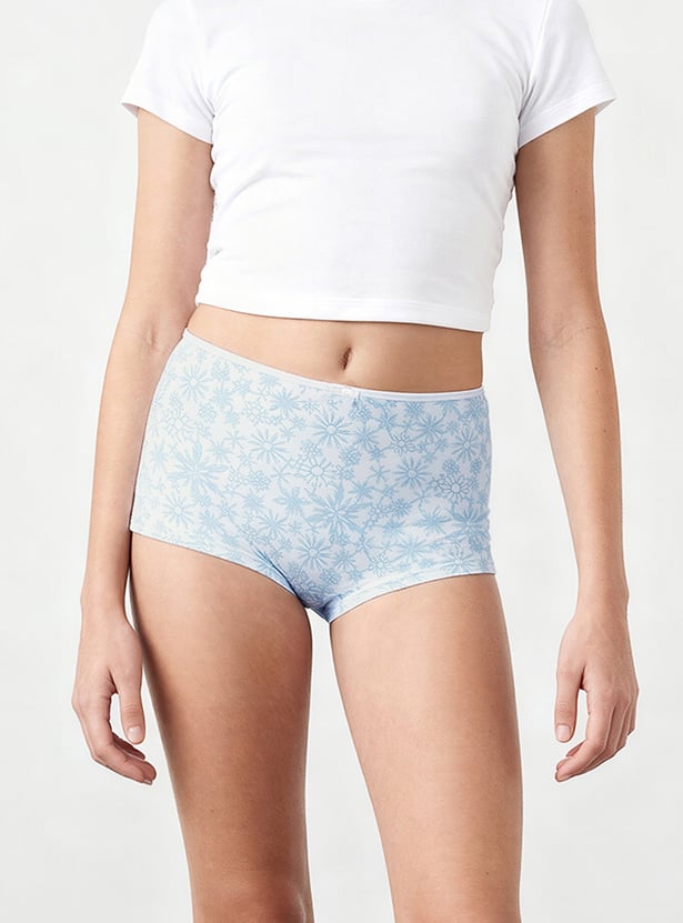 FAME FOREVER Girls Printed Hipsters - Pack of 3
