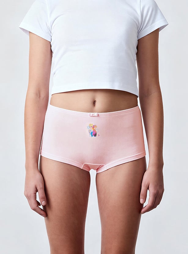 FAME FOREVER Girls Printed Hipsters - Pack of 3
