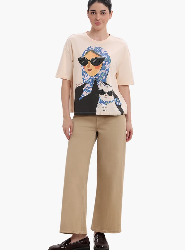 VERO MODA Graphic Print T-shirt