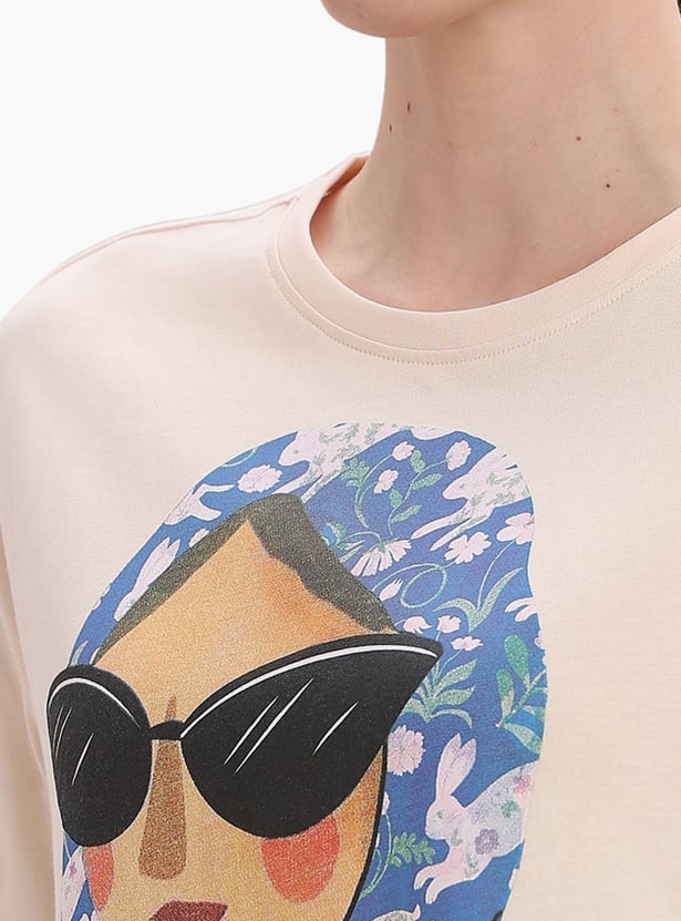 VERO MODA Graphic Print T-shirt