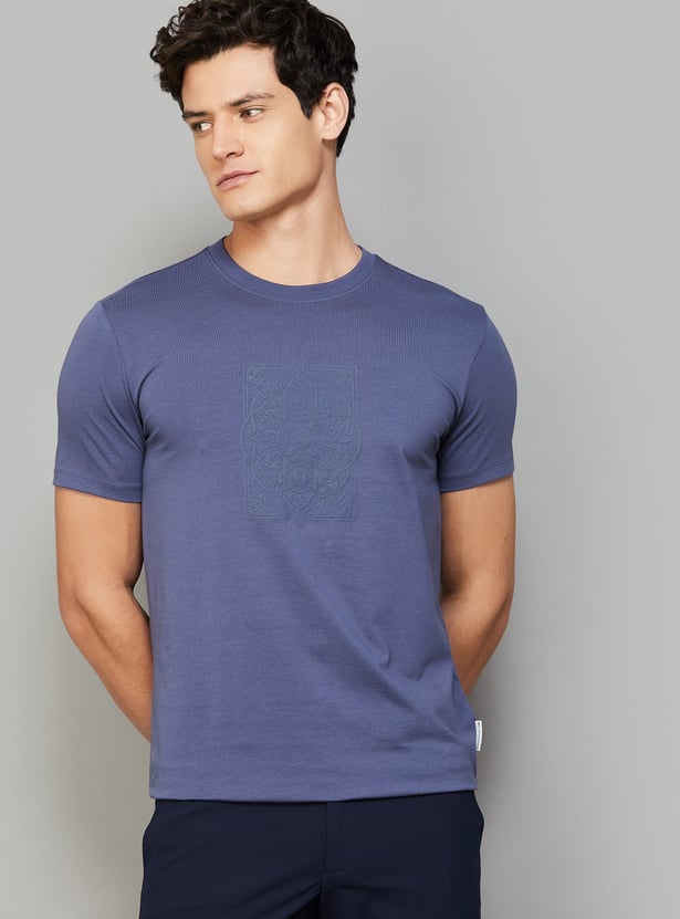 VAN HEUSEN Textured Polo T-shirt