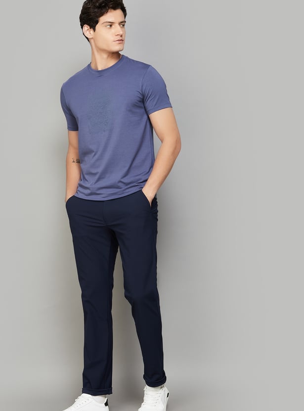 VAN HEUSEN Textured Polo T-shirt