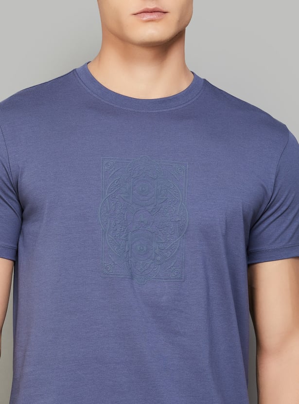 VAN HEUSEN Textured Polo T-shirt