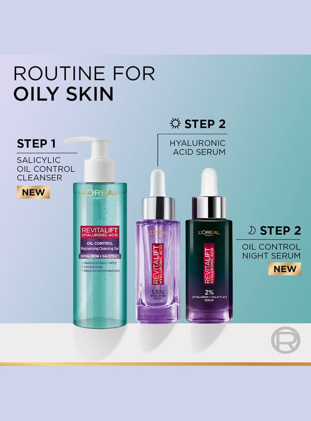 L'OREAL PARIS Revitalift Hyaluronic Acid Oil Control Serum - 15ml