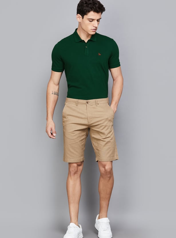 VH SPORTS Textured Polo T-shirt
