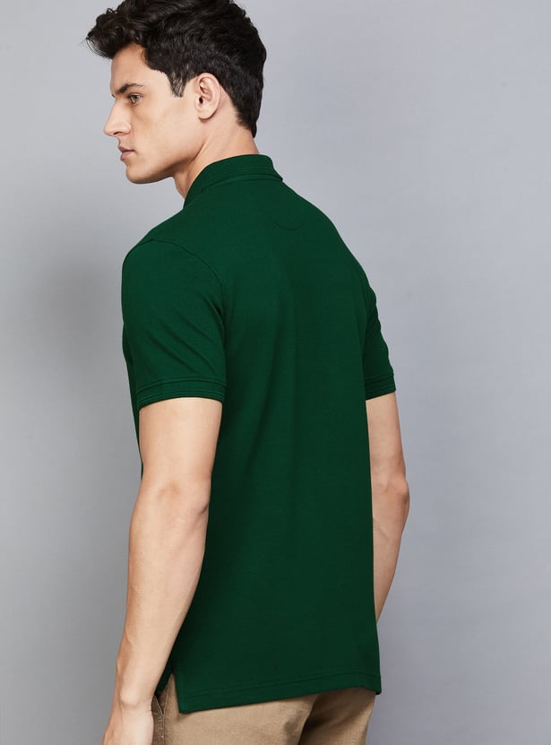 VH SPORTS Textured Polo T-shirt