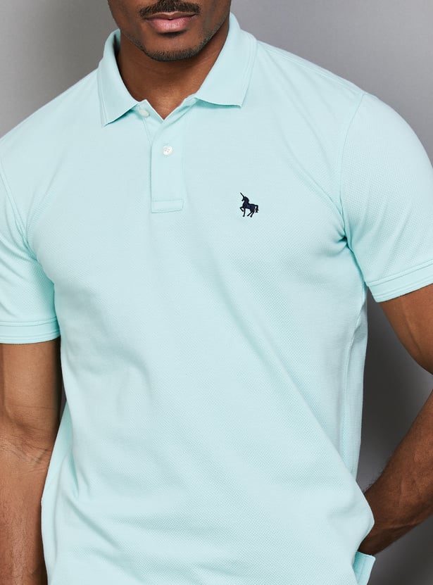 VH SPORTS Solid Polo T-shirt