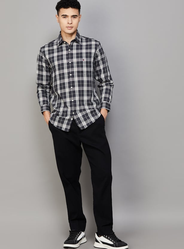 LP SPORT Checked Slim Fit Shirt