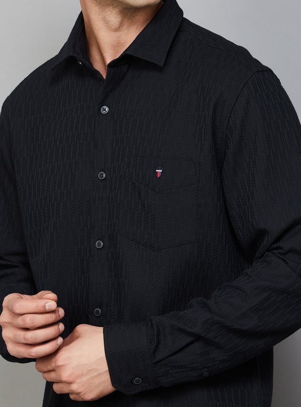 LP SPORT Textured Slim Fit Shirt