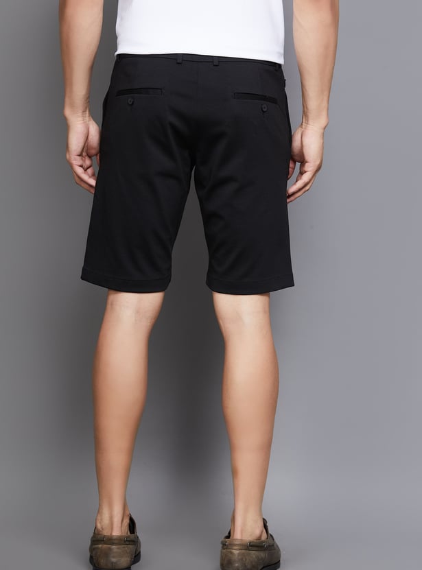 LP SPORT Solid Slim Fit Shorts