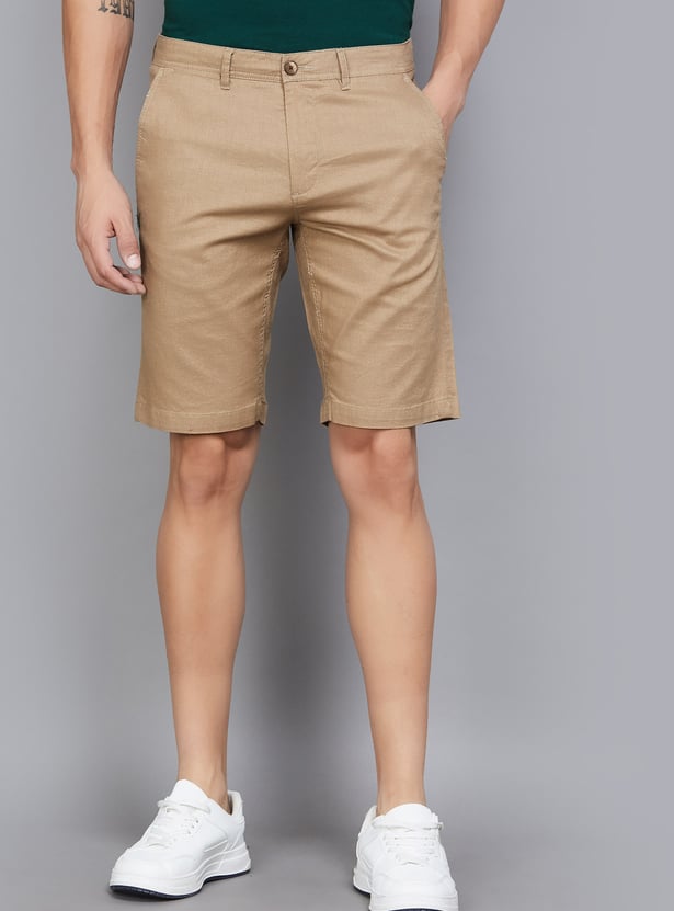 LP SPORT Solid Slim Shorts