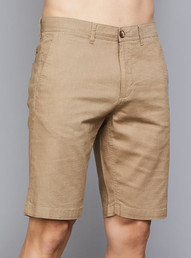 LP SPORT Solid Slim Shorts