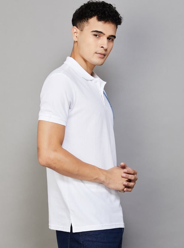 LP SPORT Striped Polo T-shirt