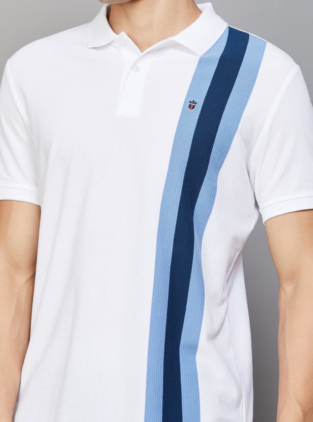 LP SPORT Striped Polo T-shirt