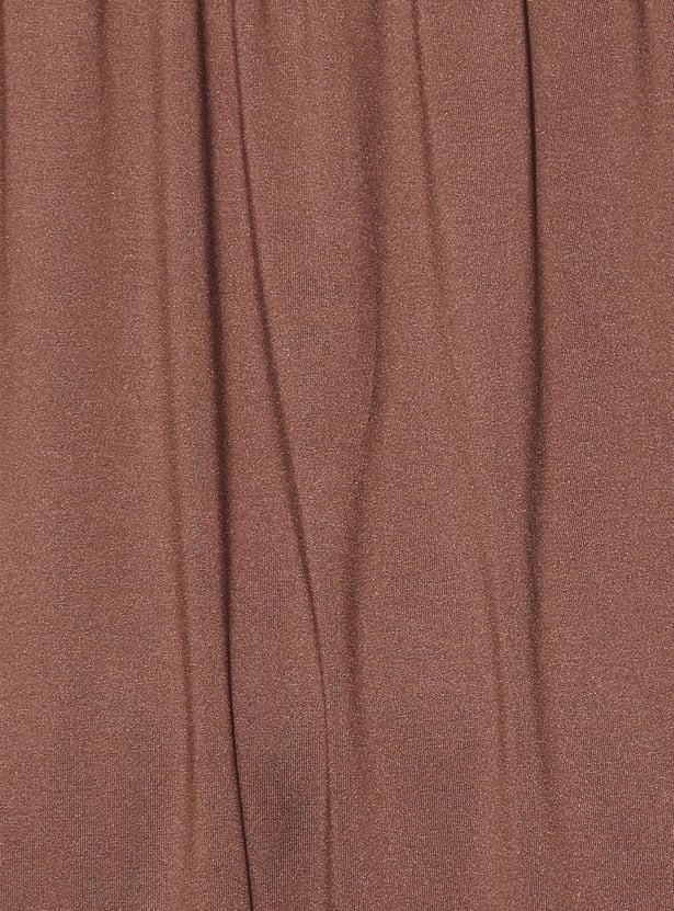 CODE Solid Empire Dress
