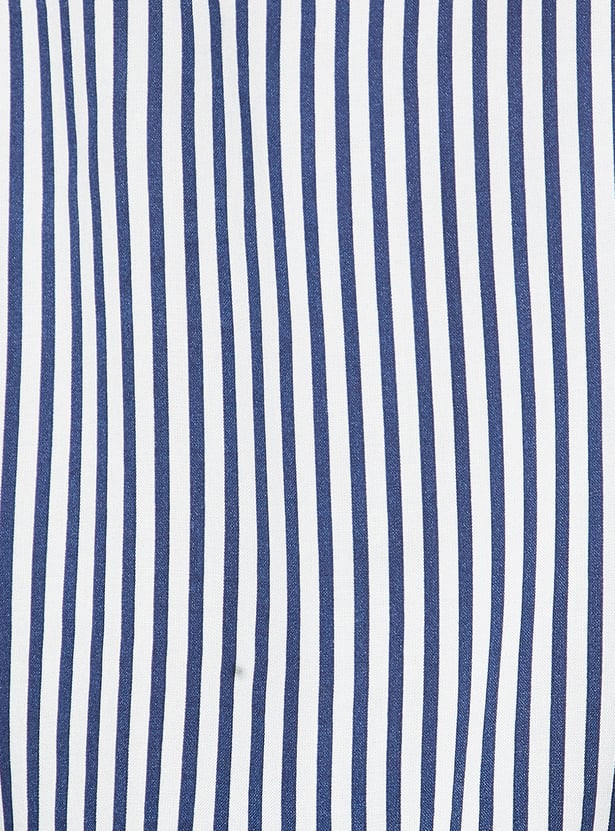 FAME FOREVER Striped Shirt