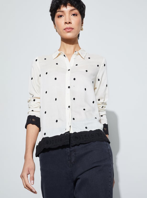 FAME FOREVER Embroidered Shirt