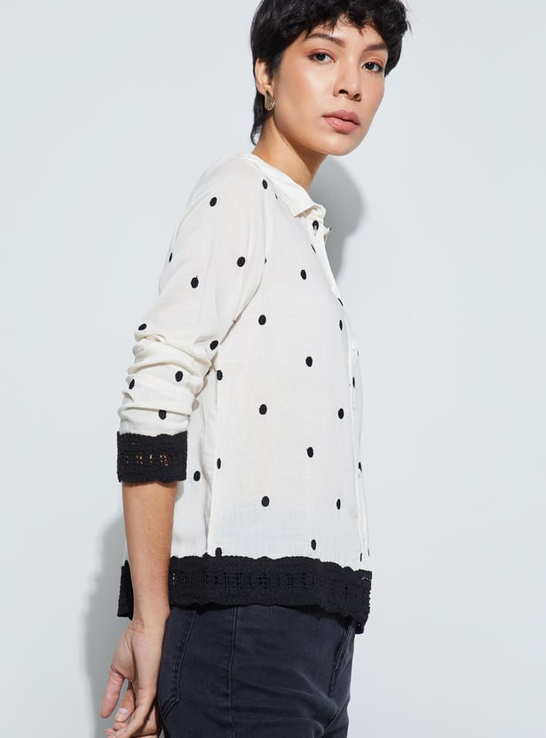 FAME FOREVER Embroidered Shirt