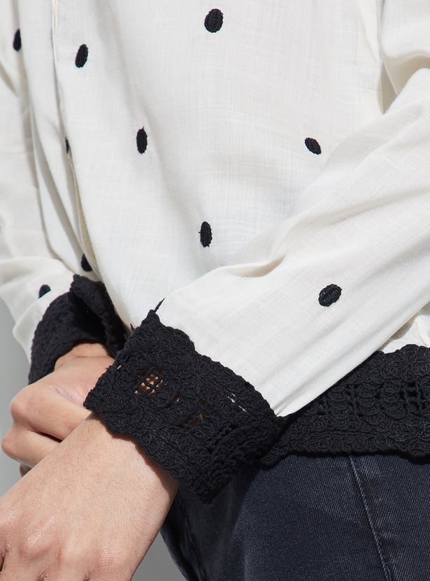FAME FOREVER Embroidered Shirt