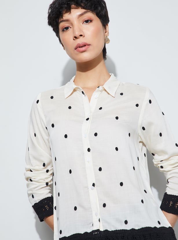FAME FOREVER Embroidered Shirt