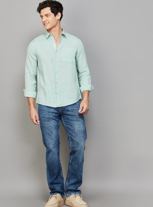 CELIO Solid Regular Fit Shirt