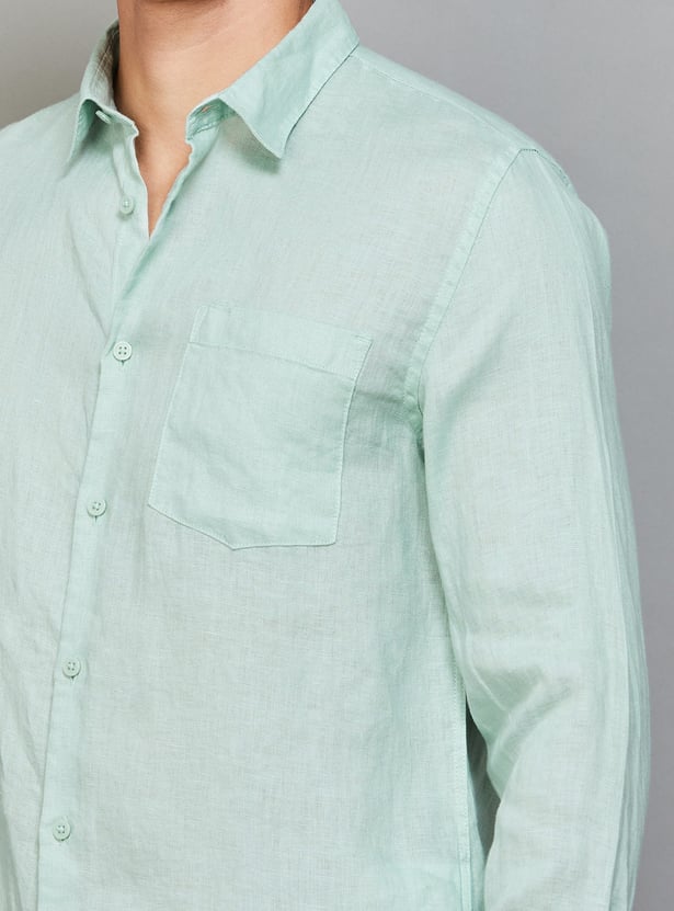 CELIO Solid Regular Fit Shirt