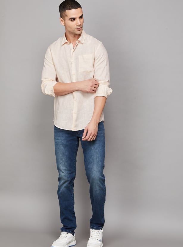CELIO Solid Regular Fit Shirt