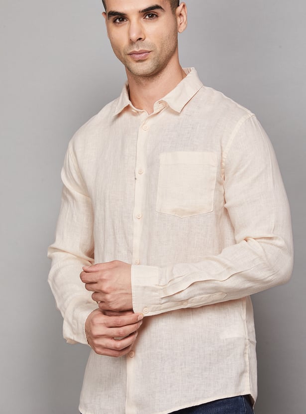 CELIO Solid Regular Fit Shirt