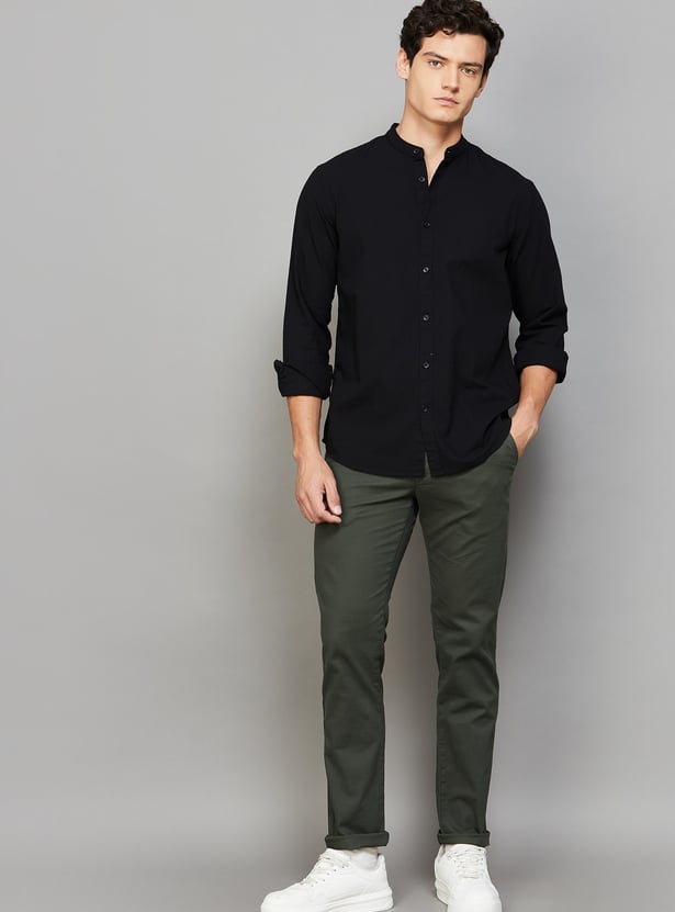 CELIO Solid Regular Fit Shirt