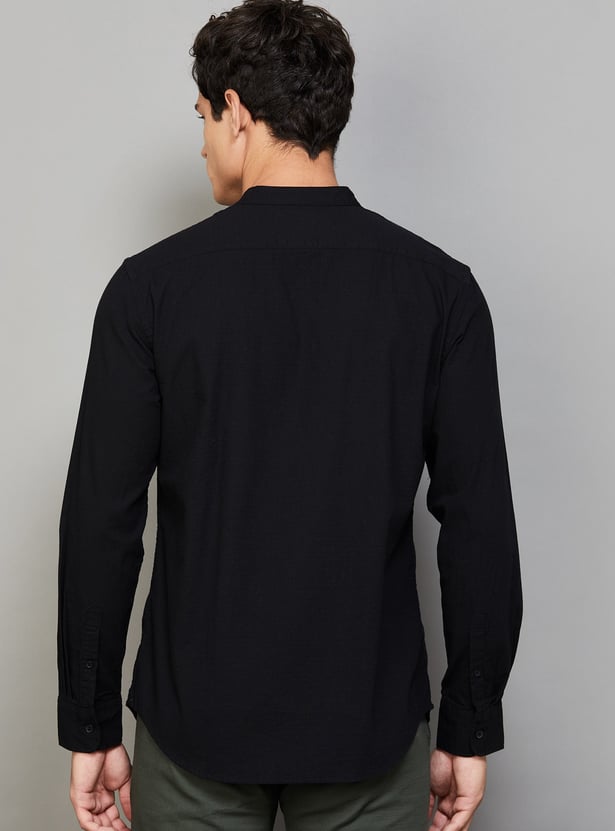 CELIO Solid Regular Fit Shirt