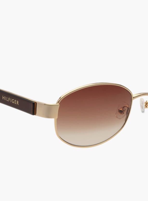 TOMMY HILFIGER UV Protected Oval Sunglasses - TH2678C1GDHAVBR3455S
