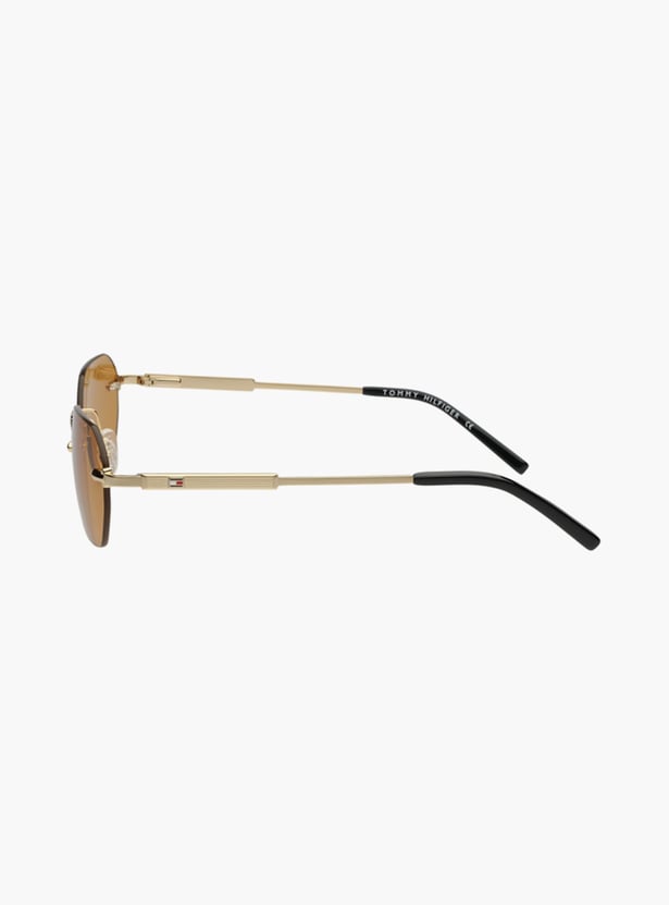 TOMMY HILFIGER UV Protection Geometric Sunglasses - TH2684C1GDBKOR52S