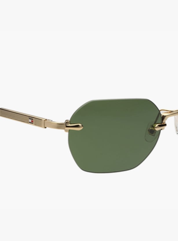 TOMMY HILFIGER UV Protected Geometric Sunglasses - TH2684C3GDBKGN1952S