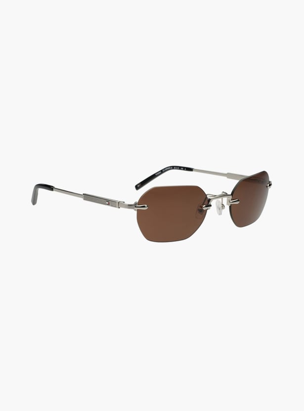 TOMMY HILFIGER UV Protected Geometric Sunglasses - TH2684C6SIBKBR3452S