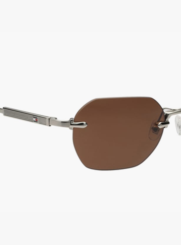 TOMMY HILFIGER UV Protected Geometric Sunglasses - TH2684C6SIBKBR3452S