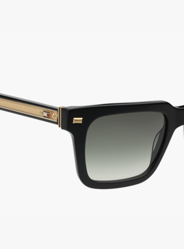 TOMMY HILFIGER UV Protected Square Sunglasses - TH2676C1BKKGDGN1952S