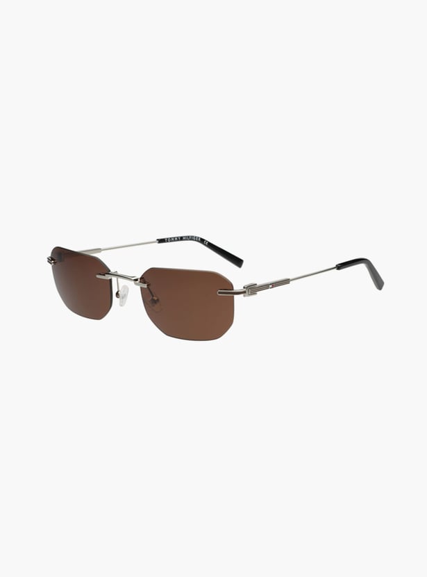 TOMMY HILFIGER UV Protected Geometric Sunglasses - TH2685C5SIBKBR3454S