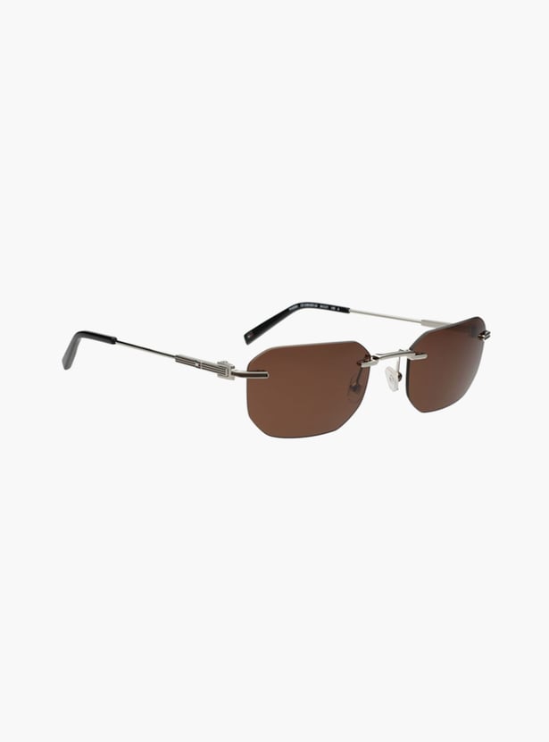 TOMMY HILFIGER UV Protected Geometric Sunglasses - TH2685C5SIBKBR3454S