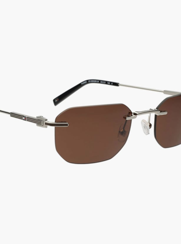 TOMMY HILFIGER UV Protected Geometric Sunglasses - TH2685C5SIBKBR3454S