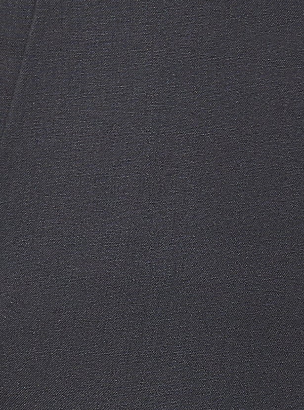 ARROW Solid Slim Straight Formal Trousers