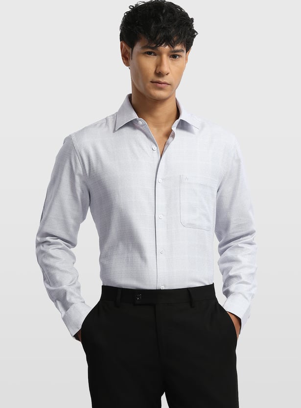 ARROW Textured Regular Formal Shirt