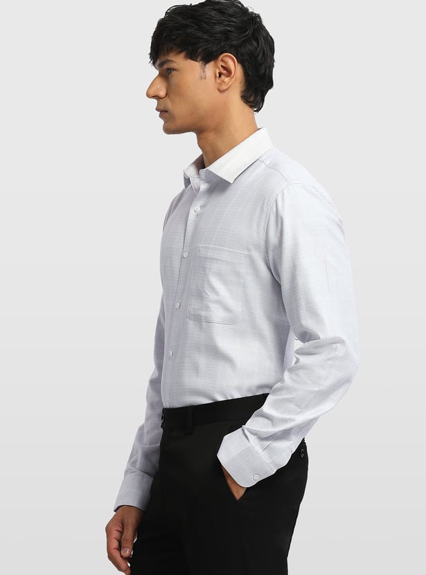 ARROW Textured Regular Formal Shirt