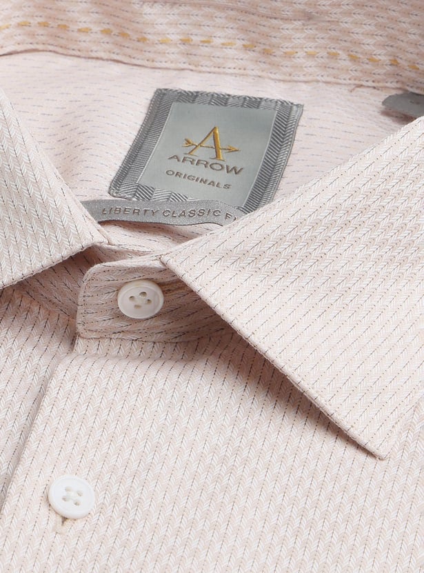 ARROW Textured Liberty Formal Shirt (Classic)