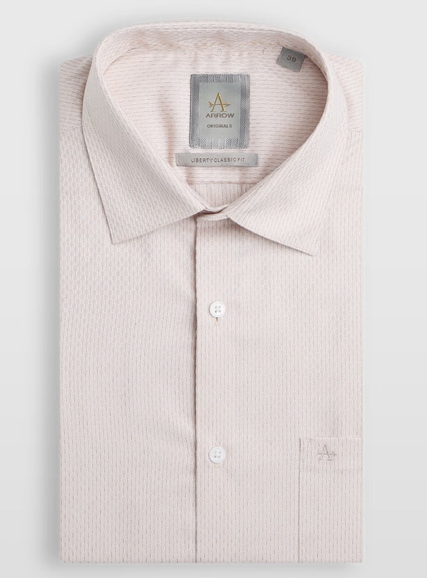 ARROW Textured Liberty Formal Shirt (Classic)